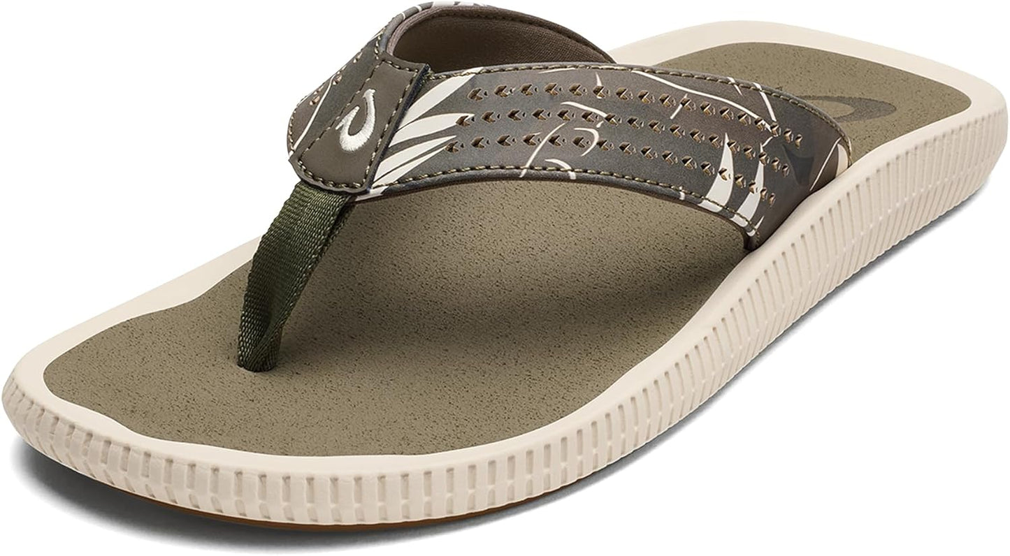 Ulele Men's Beach Sandals: Water Resistant Flip Flops for Comfort