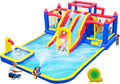 Deluxe Large Inflatable Water Slide for Big Kids - Backyard Water Park