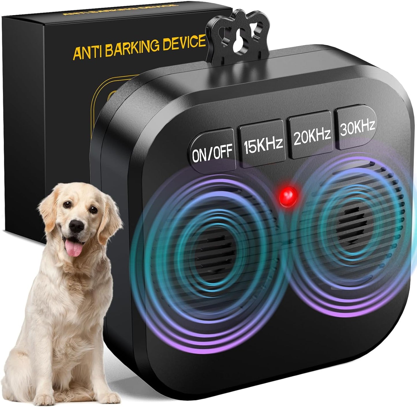 Ultrasonic Anti Barking Device for Dogs - Safe & Effective Control