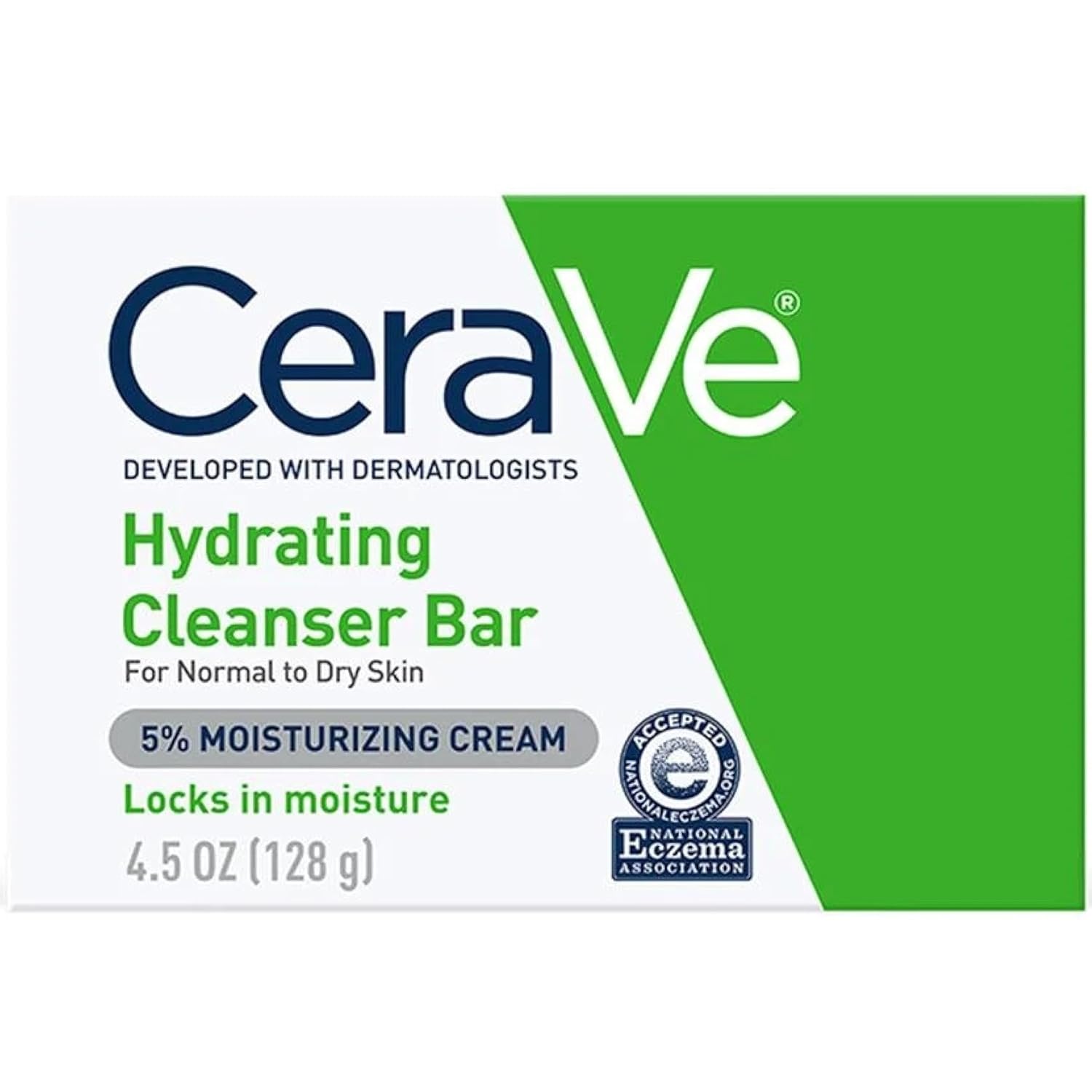 CeraVe Hydrating Cleansing Bar for Normal to Dry Skin 4.5 oz