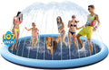 VISTOP Kids and Dogs Non-Slip Splash Pad for Summer Fun