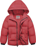 WULFUL Kids Boy's Winter Coat Hooded Puffer Windbreaker Jacket