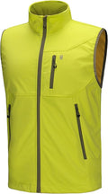 Little Donkey Andy Men's Lightweight Softshell Vest - Windproof Core