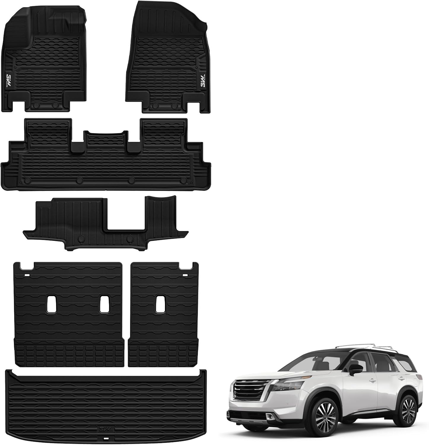 Custom Fit Floor Mats for Nissan Pathfinder 2022-2025 Models