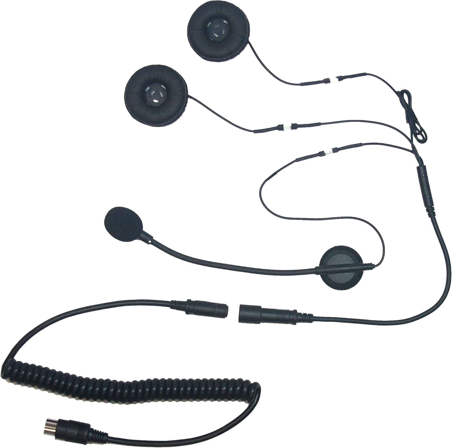 iMC Motorcom HS-H110P Full-Face Helmet Headset for Harley Audio