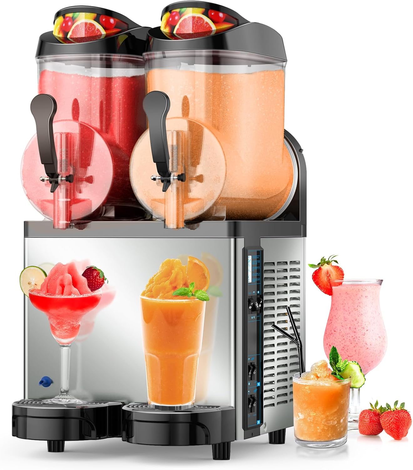 Frozen Drink Maker - Stainless Steel - Ideal for Bars & Cafs