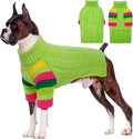 Dog Sweater Warm Thick Turtleneck for Extra Large Dogs - Cozy Winter