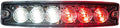 Buyers Products 5in Clear/Red LED Strobe Light - Ultra Thin Warning