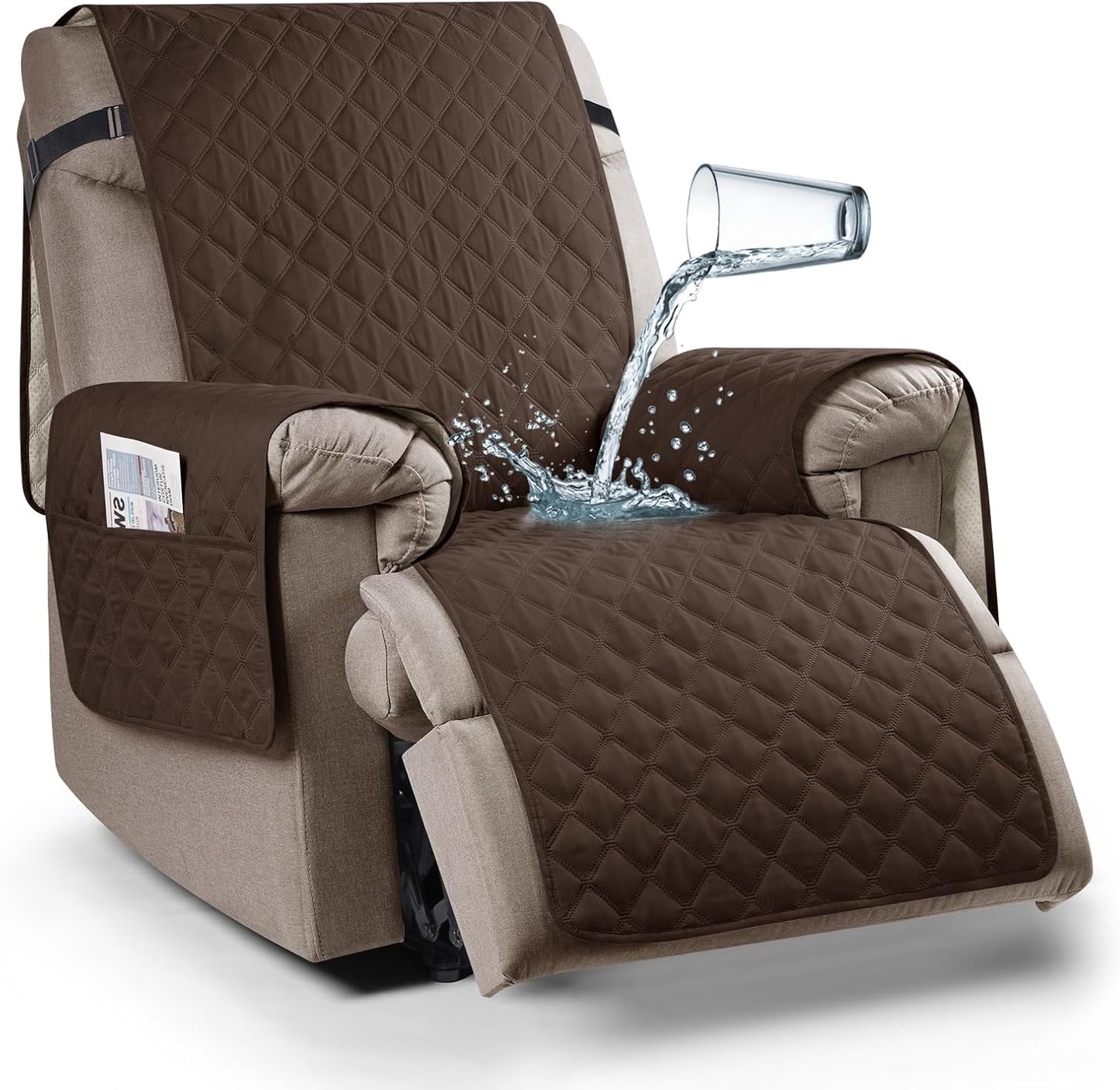 100% Waterproof Recliner Chair Cover for Kids and Pets