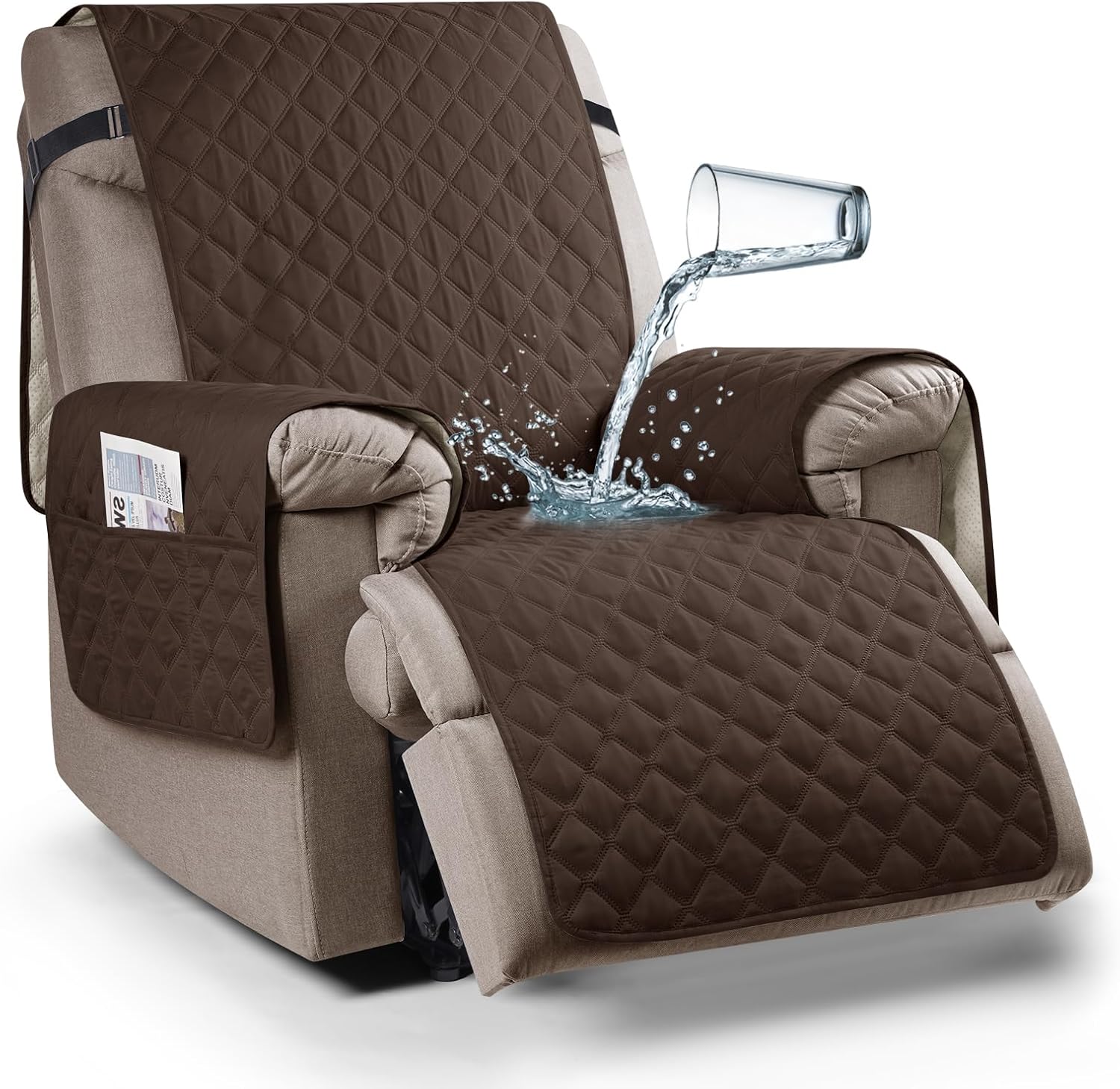 100% Waterproof Recliner Chair Cover for Kids and Pets