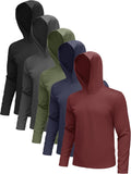 Sun Hoodie Mens Long Sleeve UV Protection - Lightweight Quick Dry this