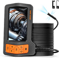 Triple Lens Sewer Inspection Camera 50ft Semi-Rigid Cable