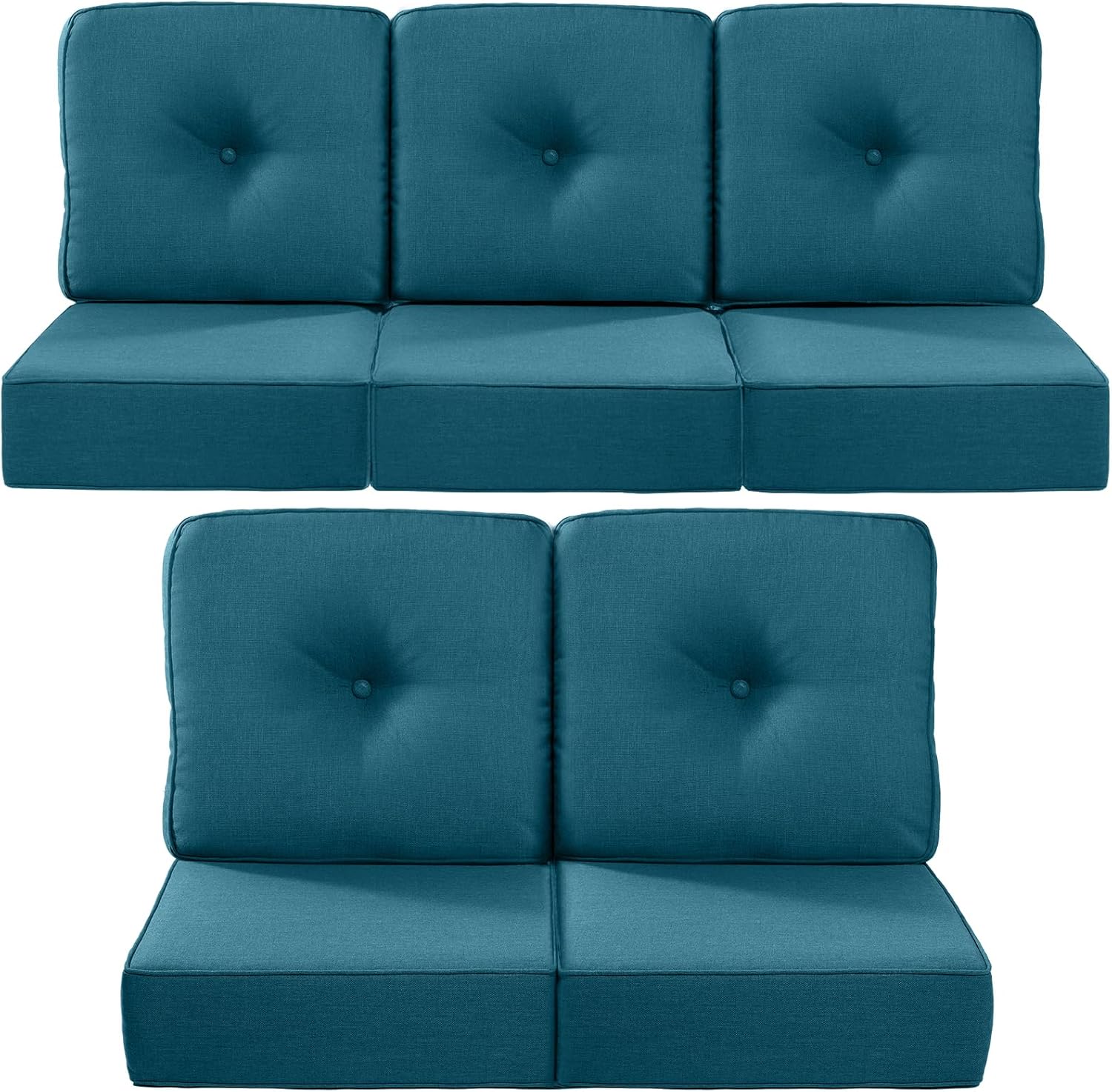 Luxury 22x24 6-Inch Outdoor Cushions for Patio Furniture Set