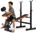 Adjustable/Foldable Weight Bench 660 LBS Capacity - Space-Saving Home