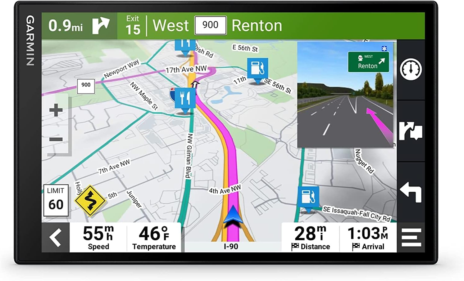 Garmin DriveSmart 86 Car GPS Navigator with 8-inch Screen