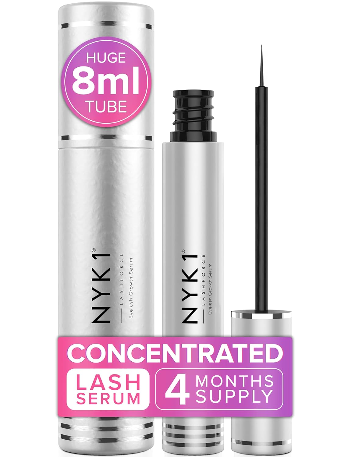 NYK1 Concentrated Lash Serum for Eyelash Growth - 8ml