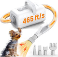 oneisall Dog Dryer 465 ft/s High Velocity Dog Hair Dryer - Faster