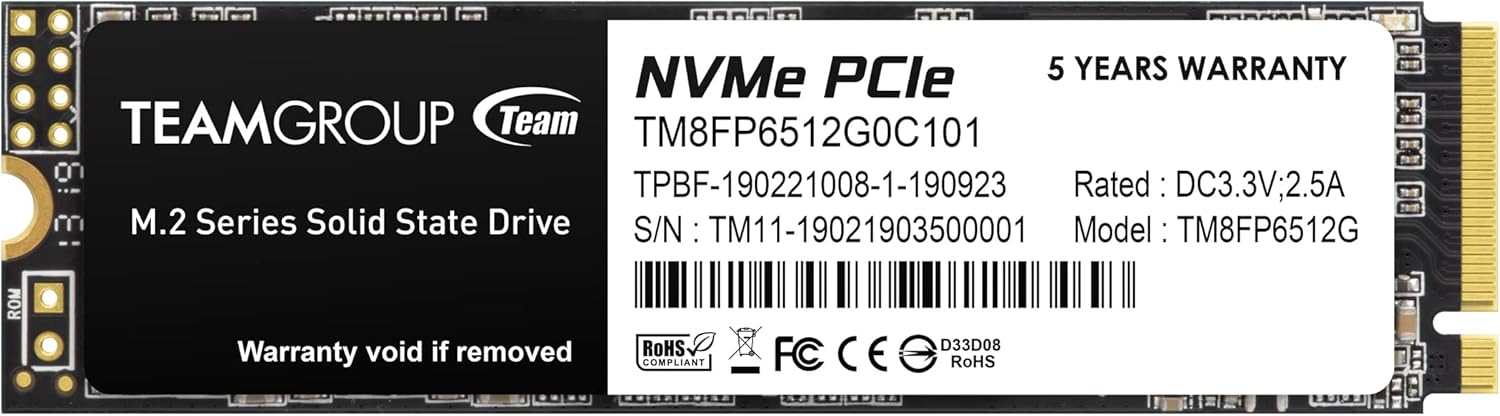 TEAMGROUP MP33 512GB NVMe PCIe Gen3x4 M.2 Internal SSD Review