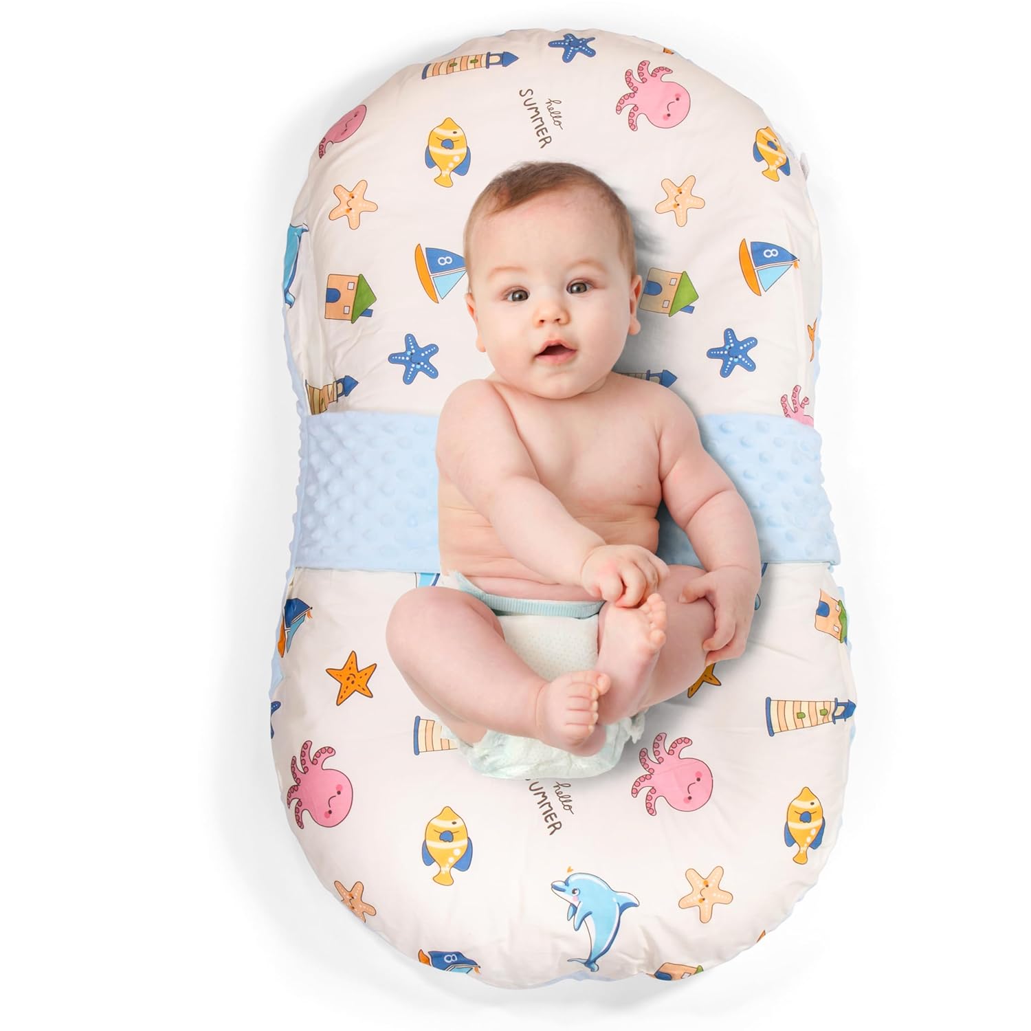 Sprinta Cotton Comfort: Portable Co-Sleeping Baby Lounger