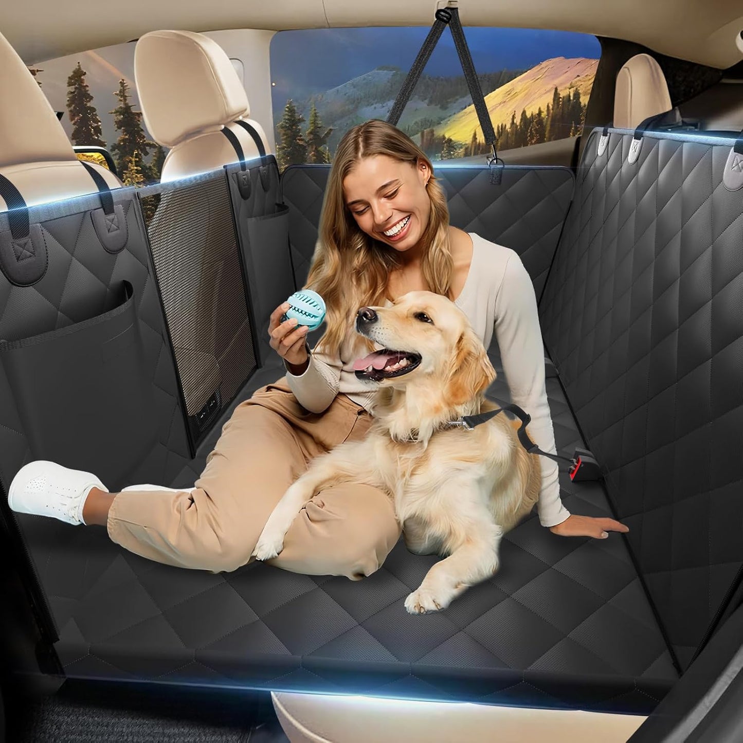 Back Seat Extender for Dogs - Enhance Comfort and Safety