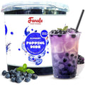 Fanale Blueberry Popping Boba Pearls - Ready-to-Use Dessert Topping
