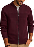 PJ PAUL JONES Mens Full Zip Cardigan Sweater - Comfortable Everyday