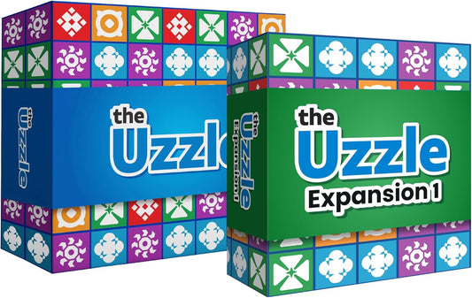 Uzzle 3.0 & Expansion Bundle - Fun Family Game Night Experience