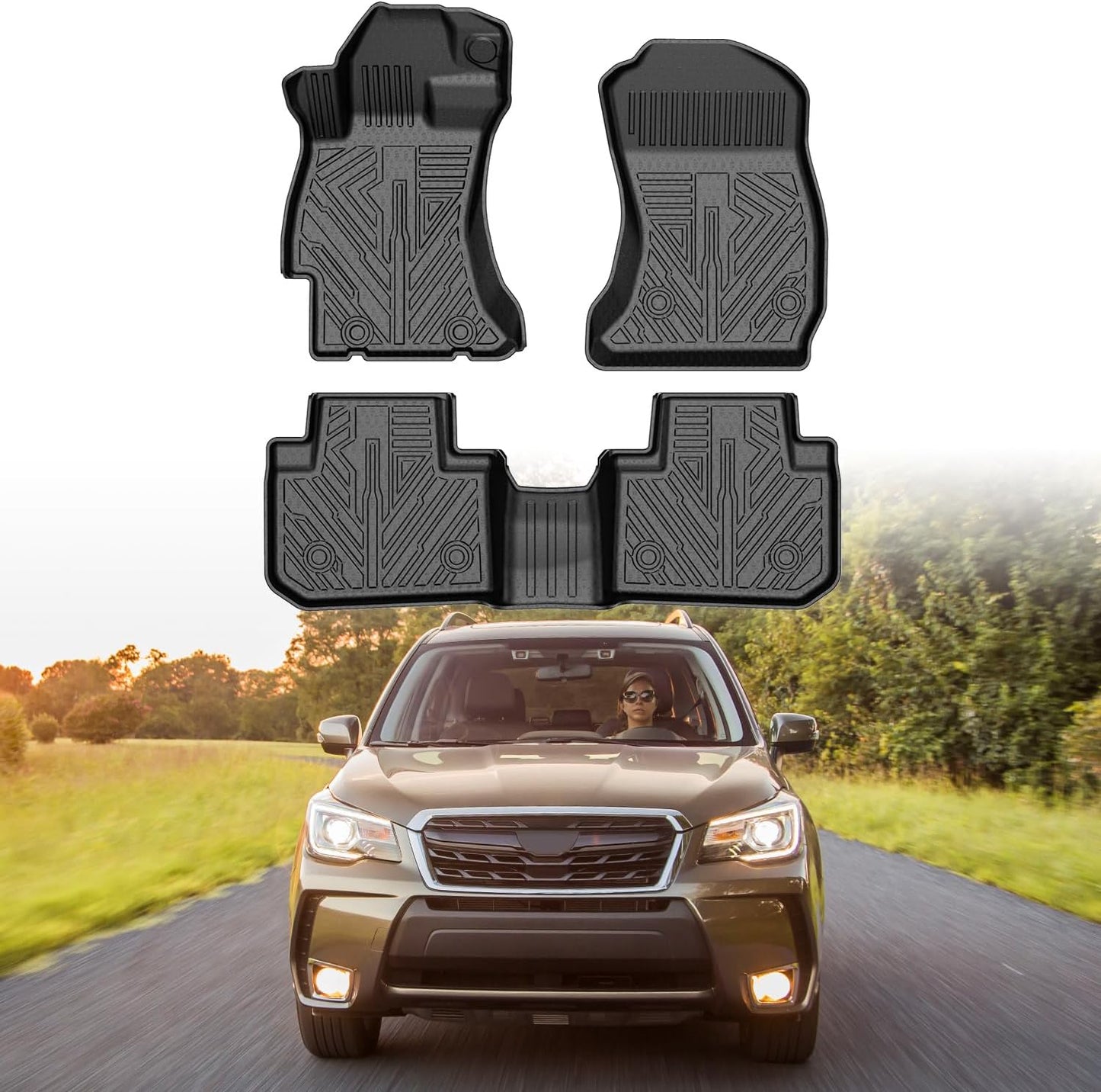 Mixsuper Liner Floor Mats for Subaru Forester 2014-2018 Review