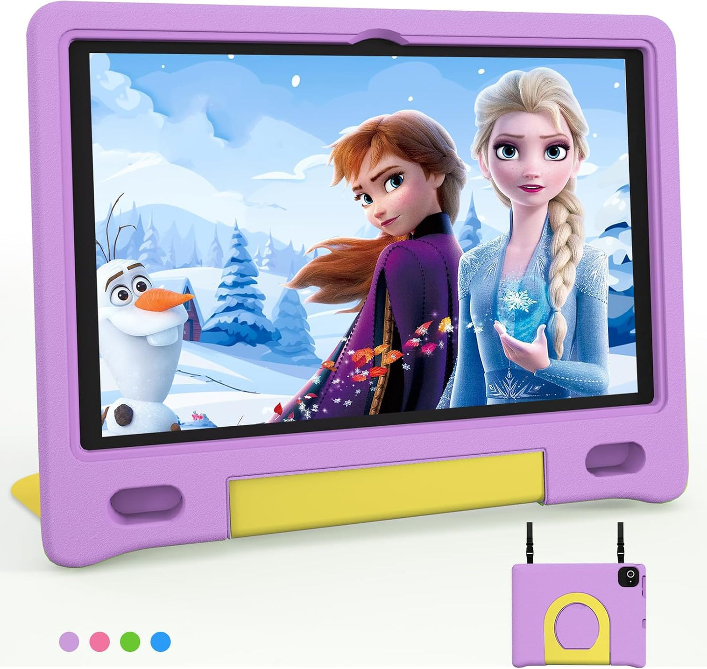 JREN Kids Tablet 10.1in - Android 14 Tablet for Kids Ages 3-12
