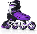 Adults Adjustable Inline Skates - Smooth, Comfortable Ride