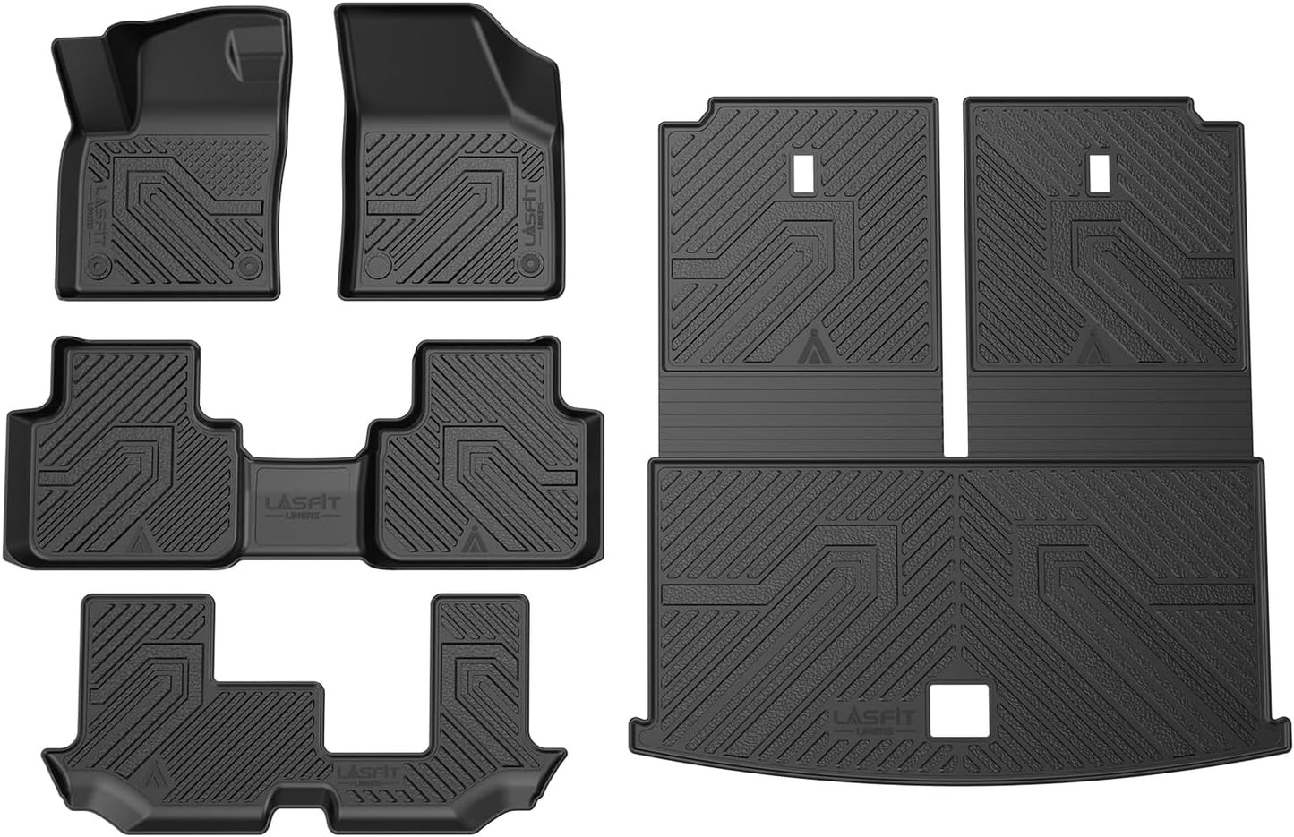 Custom Fit Floor Mats for Volkswagen Atlas 2020-2026 by LASFIT