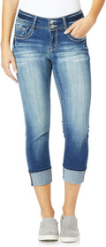 WallFlower Luscious Curvy 23.5ft Crop Mid-Rise Jeans - Curve Fit our