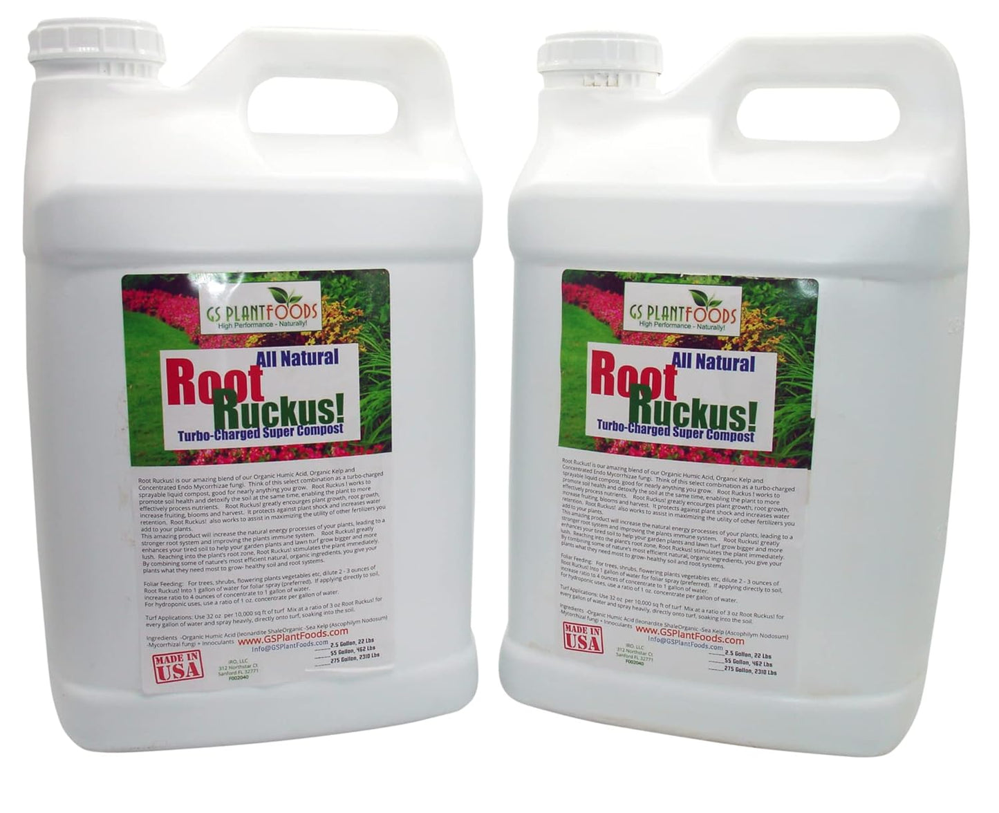 GS Plant Foods Root Ruckus Compost Fertilizer for Healthy Plants