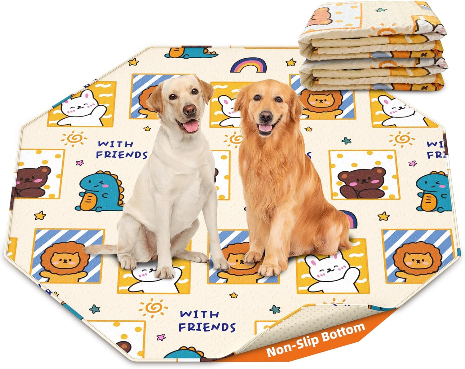 Washable Pee Pads for Dogs by PJYuCien - 67in x 26in Reusable