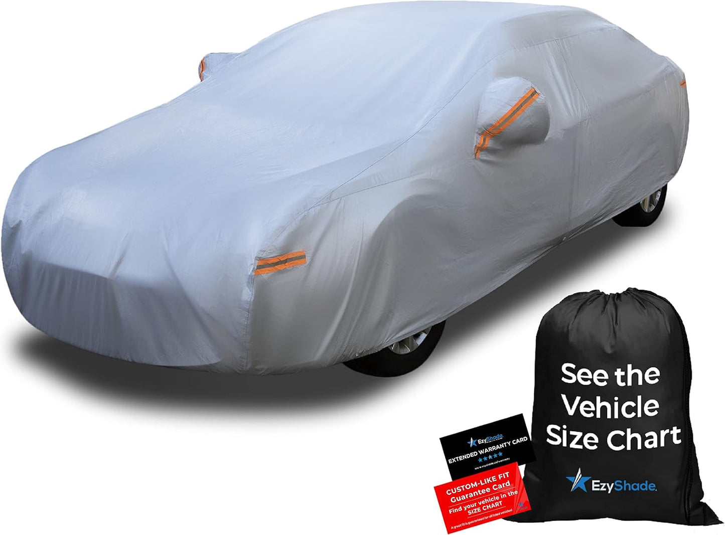 EzyShade Waterproof Car Cover for All Weather Protection