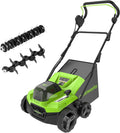 Greenworks 40V 15 inch Dethatcher and Scarifier for Lawn Care