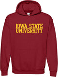Unisex Collegiate Hoodie - UGP Campus Apparel Basic Block Cotton