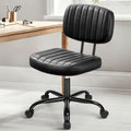 DUMOS Ergonomic Armless Office Chair - Lumbar Support