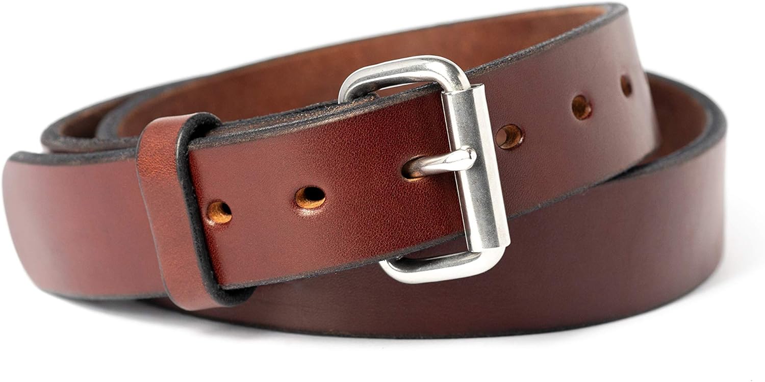 Ultimate Leather Gun Belt for Concealed Carry and EDC Use