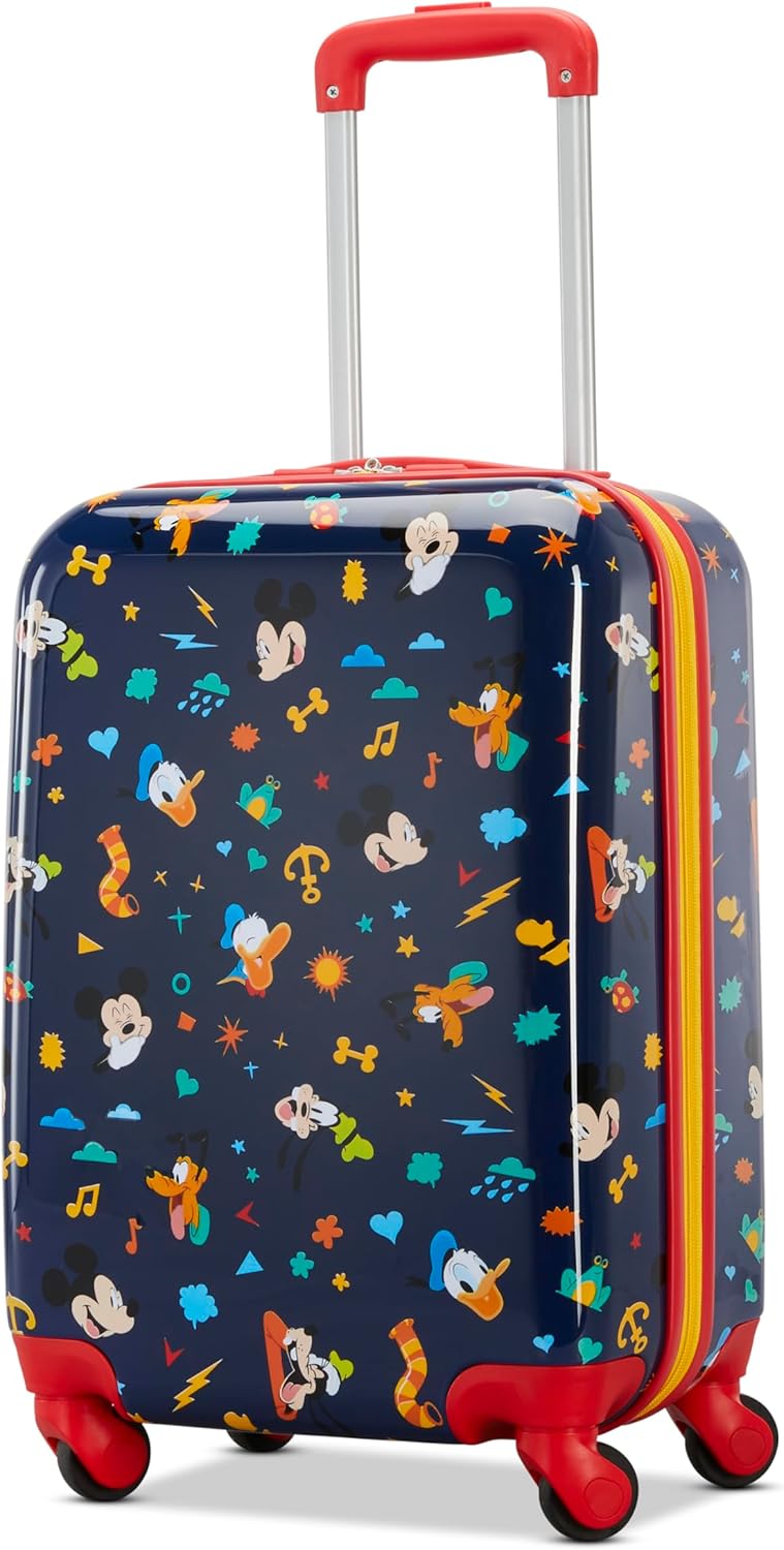 Mickey Mouse Carry-On Luggage - Durable Hardshell Spinner