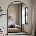 Arched Full Length Mirror 81in x 41in for Bedroom and Living Room