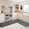 KMAT Kitchen Anti-Fatigue Mat 2PCS Set - Cushioned Waterproof Comfort