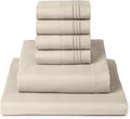 Full Sheet Set Beige - 6-Piece Iconic Collection Bedding