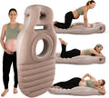 Inflatable Pregnancy Pillow Full Body Maternity Airbed - Relief