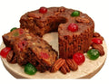 Assumption Abbey Fruit Cake in Traditional Tin, 2 lbs - Rich, Aged