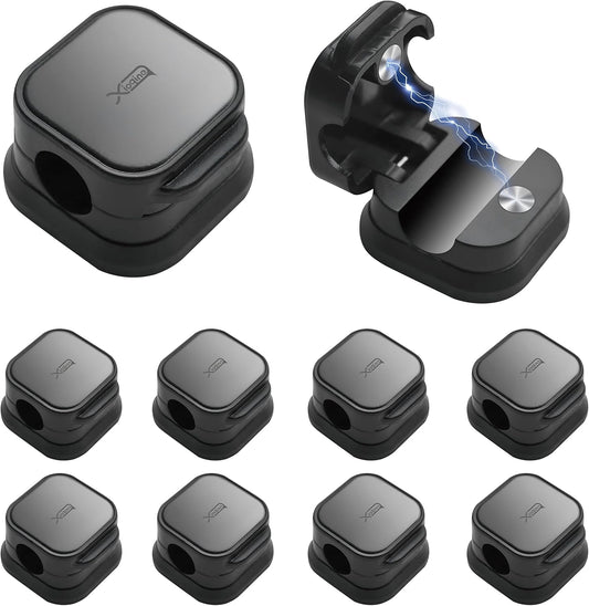 10Pcs Magnetic Cable Clips - Organize Cords Easily!