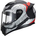 Full Face Motorcycle Helmet WS-607 DOT Approved (Style 28F7)