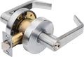 Storeroom Door Keyed Lever Lockset - ADA Grade 2 Satin Chrome