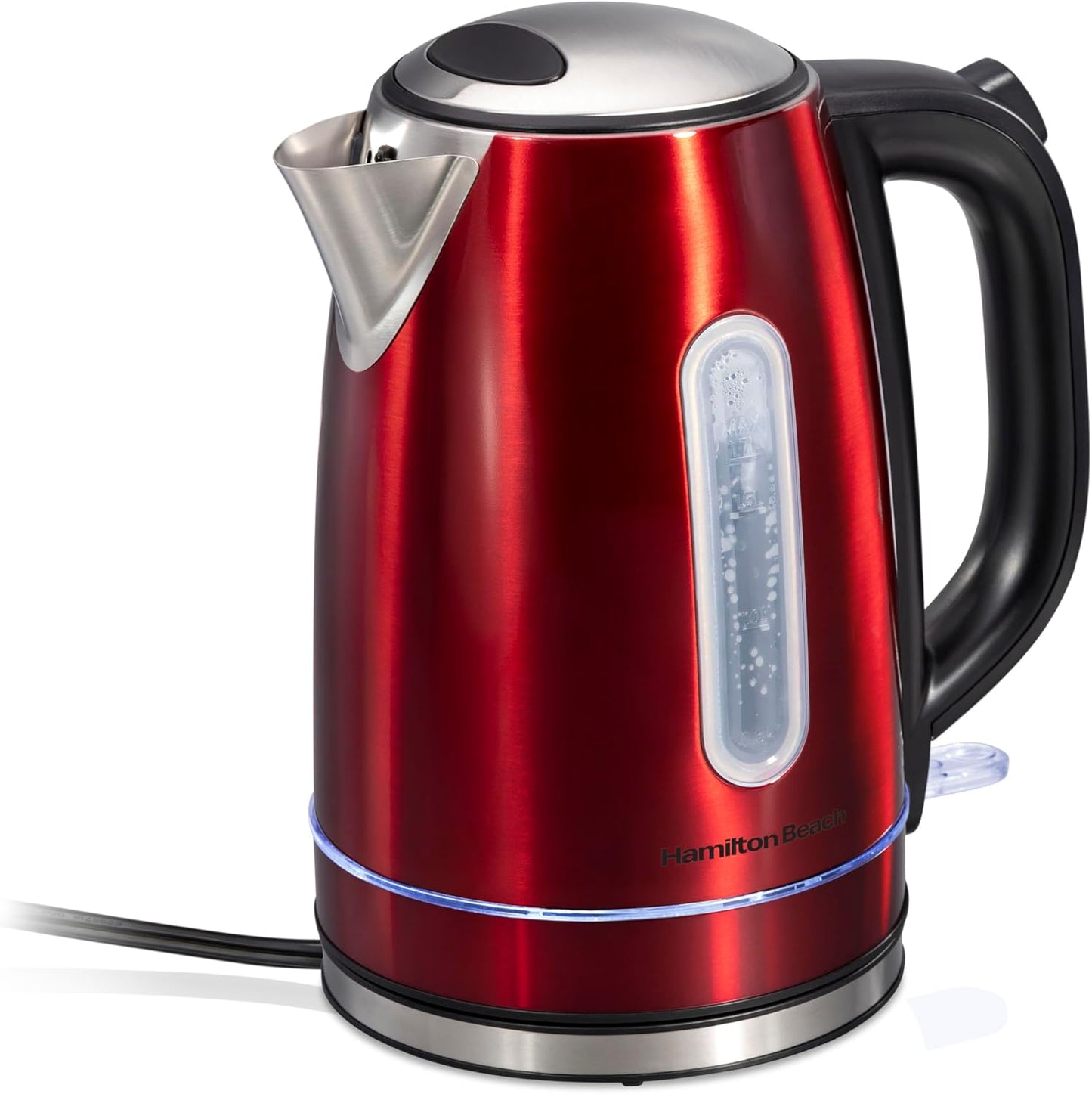 Hamilton Beach 1.7L Electric Tea Kettle: Fast Boiling Efficiency