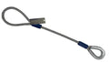 1/2 in x 4 ft Galvanized Single Leg Wire Rope Sling - Durable Lift